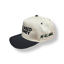 Load image into Gallery viewer, SM CREAM “BY ALL MEANS” TRUCKER
